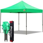 Abccanopy 3m x 3m Pop up Canopy Instant Shelter Outdor Party Tent Gazebo(Kelly Green)