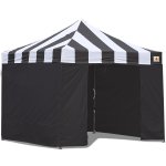 AbcCanopy Carnival Canopy 3x3 Black With Black Walls Ez Part Tent Bouns 6 Walls