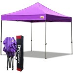 Abccanopy 3m x 3m Pop up Canopy Instant Shelter Outdor Party Tent Gazebo(Purple)