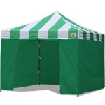 AbcCanopy Carnival Canopy 3x3 Green With Green Walls Ez Part Tent Bouns 6 Walls