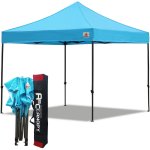 Abccanopy 3m x 3m Pop up Canopy Instant Shelter Outdor Party Tent Gazebo(Sky Blue)